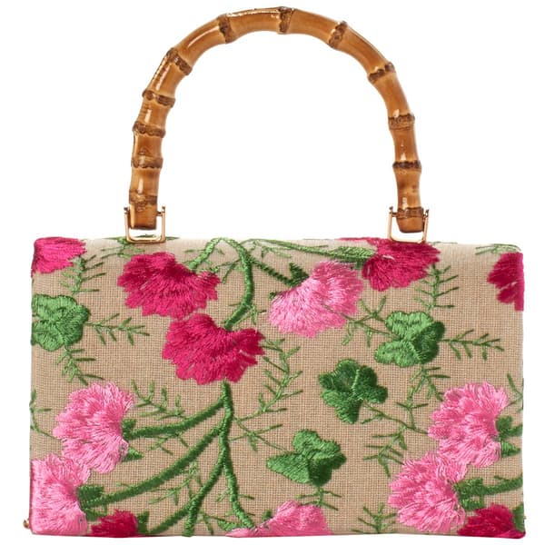 D''Margeaux® Embroidered Floral Evening Bag
