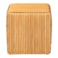 bali & pari Karina Bohemian Light Honey Rattan Footstool - image 2