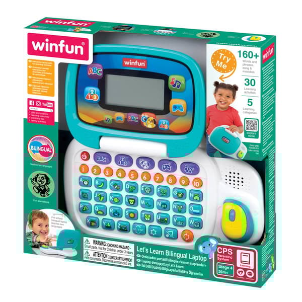 WinFun Portable Let''s Learn Bilingual Laptop - image 
