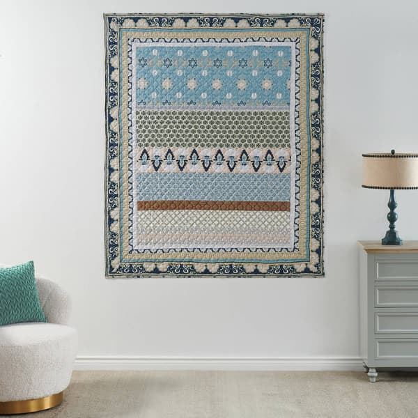 Greenland Home Fashions&#8482; Thalia Velvet Reversible Quilted Throw