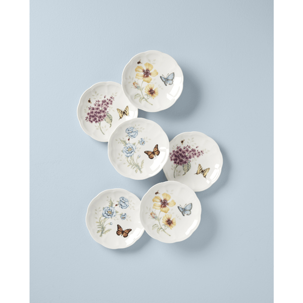 Lenox® Butterfly Meadow® 6pc. Tidbit Plate Set