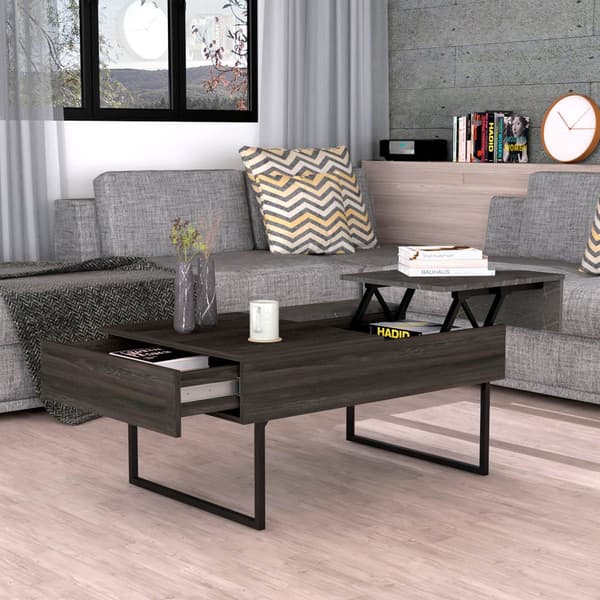 FM FURNITURE Georgetown Lift Onyx Top Coffee Table