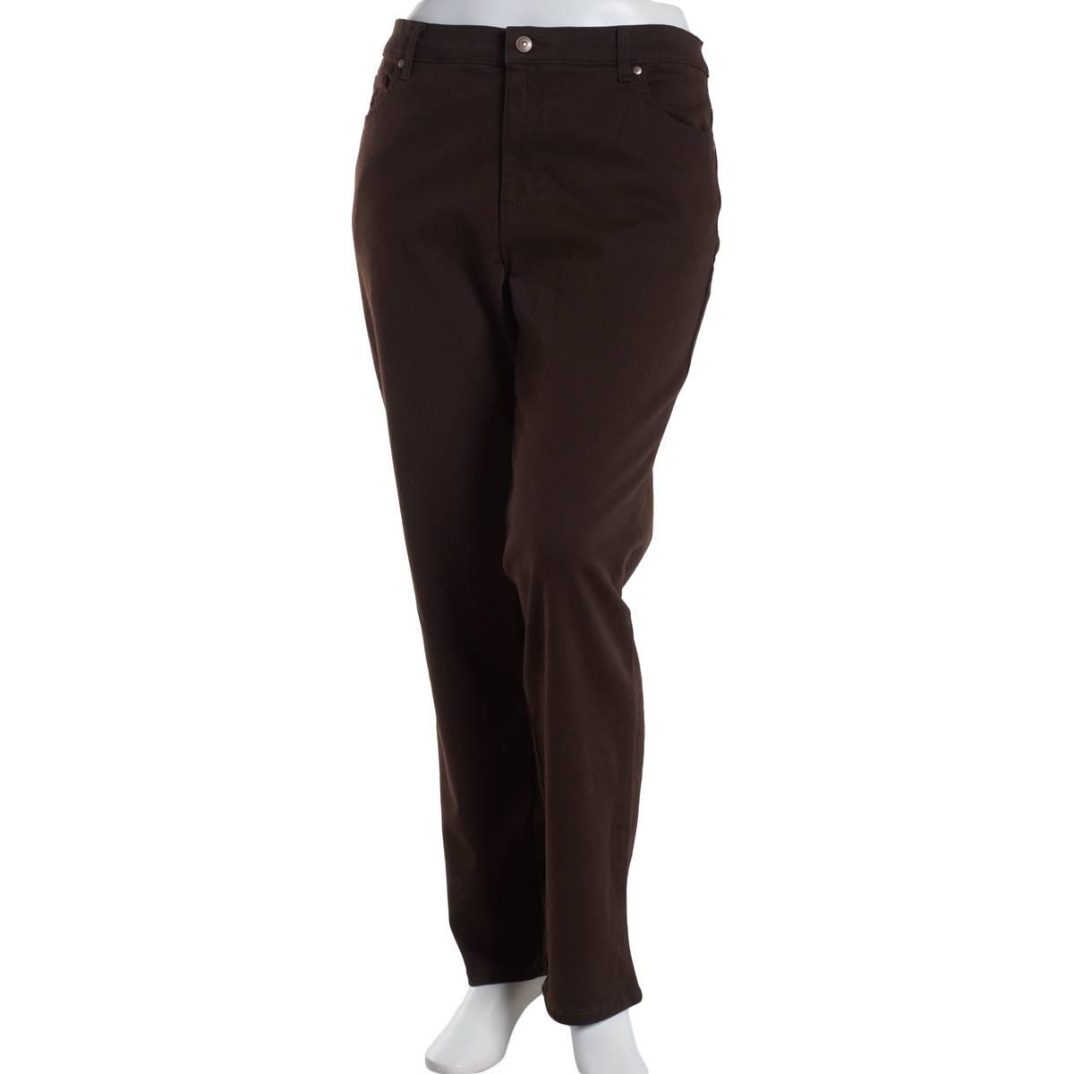 Plus Size Gloria Vanderbilt Amanda Twill Jeans - Short...