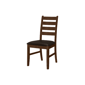 Monarch Specialties 37in. Brown Leather Dining Chair - Set Of 2 - image 2
