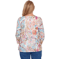 Petite Alfred Dunner Classics 3/4 Sleeve Paisley Floral Blouse - image 2