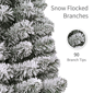 Puleo International 3.5ft. LED Spruce Christmas Trees - Set of 2 - image 5