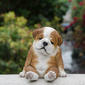 Hi-Line Gift Medium Sleeping Bulldog Garden Statue - image 6