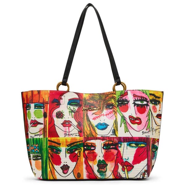 Betsey Johnson Faces Tote
