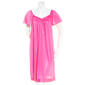 Plus Size Exquisite Form Solid Flutter Sleeve Nightgown - image 1