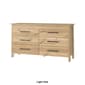 FM FURNITURE Luxor 6 Drawer Double Dresser - image 10