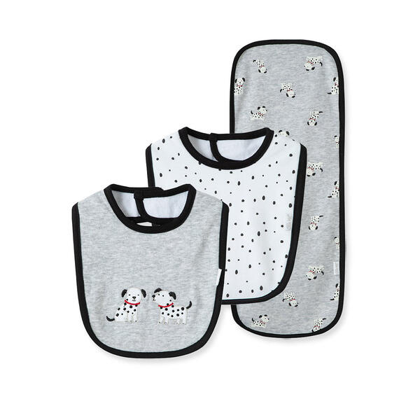 Little Me Dalmatian Bib/Burp - image 