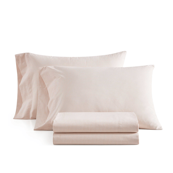 Martha Stewart Core Small Gingham Sheet Set