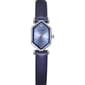 Ellen Tracy 20mm Silver Tone Genuine Diamond Accent Watch - image 1