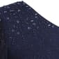 Womens SLNY Flutter Sleeve Solid Glitter Mesh Maxi Dress - image 3