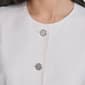 Womens Calvin Klein Sleeveless Solid Button Front Linen Vest - image 4