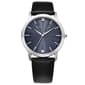Mens Perry Ellis Silver-Tone Genuine Diamond Dial Watch - - image 1