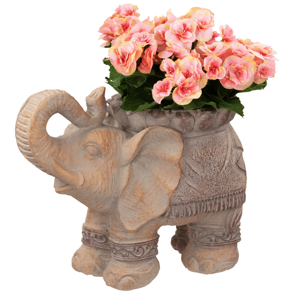 Northlight Elephant Outdoor Garden Planter