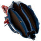 DS Fashion Triple Compartment Satchel w/ Bow Scarf - image 4
