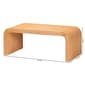 bali & pari Guevara Bohemian Fluted Rattan Coffee Table - image 8