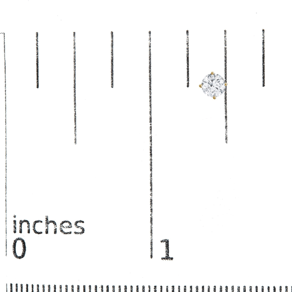 Haus of Brilliance Gold 1ctw Lab Grown White Diamond Stud Earrin