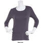 Womens Architect® 3/4 Sleeve Rib Scoop Neck Top - image 6