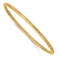14kt. Gold Polished Diamond-Cut Slip-On Bangle Bracelet - image 1