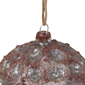 Northlight Silver Textured Glass Christmas Ball Ornament - image 3