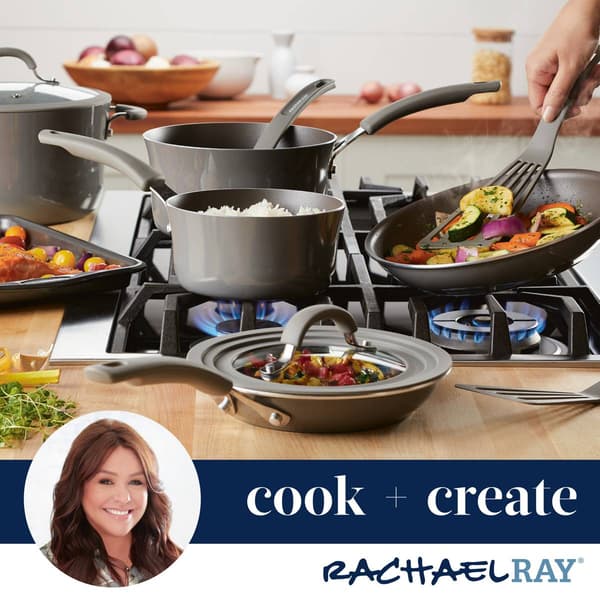 Rachael Ray Cook + Create 12.5in. Aluminum Nonstick Frying Pan