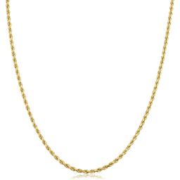 Unisex Gold Classics(tm) 10kt. Yellow Gold 1.9mm 20in. Rope Chain