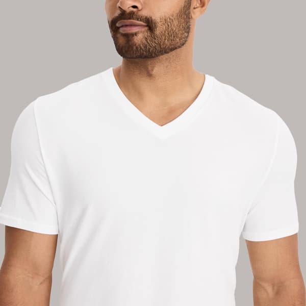 Mens Tall Man Jockey&#174; Cotton Stretch V-Neck Undershirt