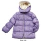 Girls &#40;4-6x&#41; Pink Platinum&#174; Classic Ripstop Solid Puffer Coat - image 3