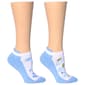 Womens Dr. Motion 2pk Snoopy Blue Compression Ankle Sock - image 3