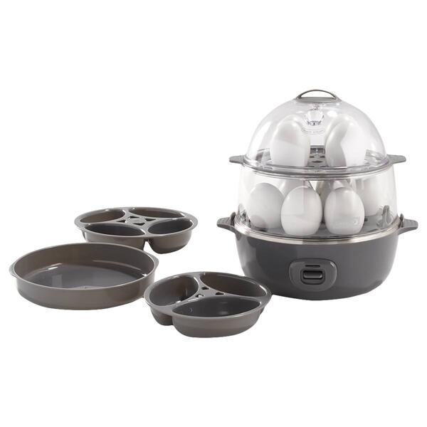 Dash 12 Egg Deluxe Electric Cooker - Slate - image 