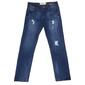 Young Mens Akademiks 5 Pocket Rip Repair Denim Jeans - image 4