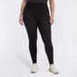 Juniors Plus Eye Candy Seamless Waffle Waistband Leggings - image 1