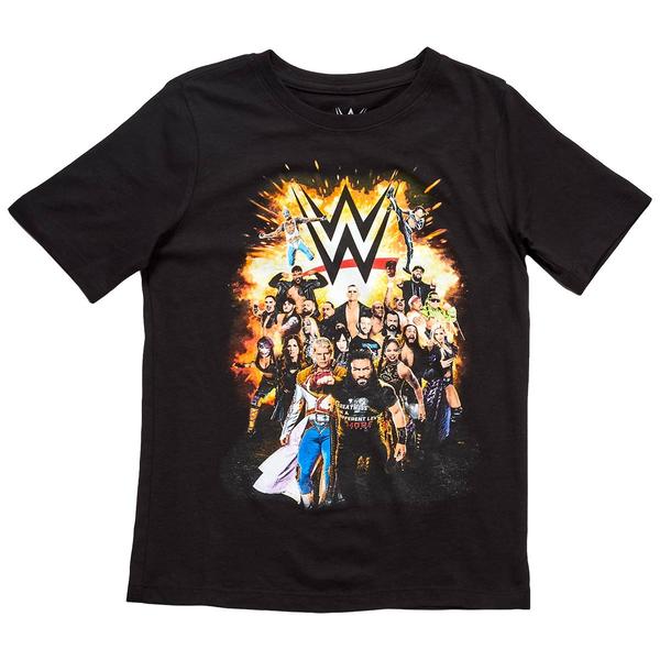 Boys (8-20) WWE New Group Short Sleeve - image 
