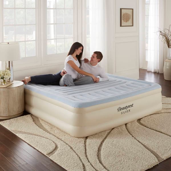 Beautyrest 18in. Lumbar Supreme Air Mattress & Inset Pump - Queen