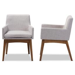 Baxton Studio Nexus Dining Armchairs - Set of 2