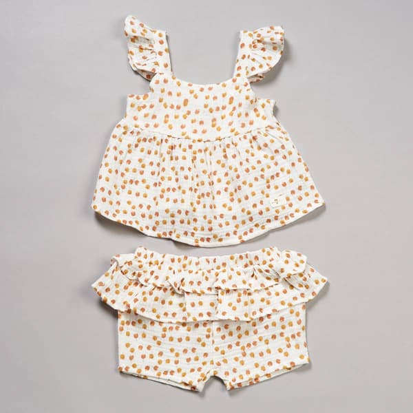 Baby Girl &#40;12-24M&#41; 7 For All Mankind&#40;R&#41; Tank & Ruffle Shorts Set - image 