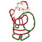 Northlight Seasonal Santa Claus with Gift Sack Window Silhouette - image 2