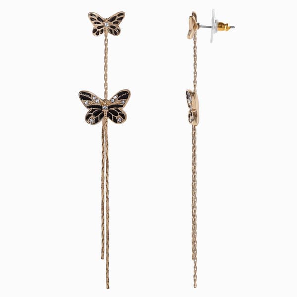 Jessica Simpson Dangle Butterfly Earrings