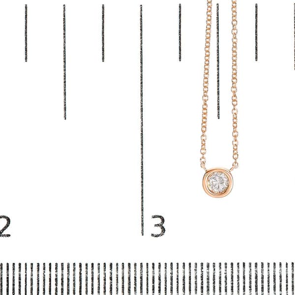 Haus of Brilliance 10kt. Rose Gold 1/2ctw. Diamond Round Pendant
