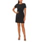 Petites MSK Short Sleeve Sequin Swing Dress - image 1