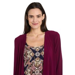 Womens R&M Richards Paisley Jacket Dress