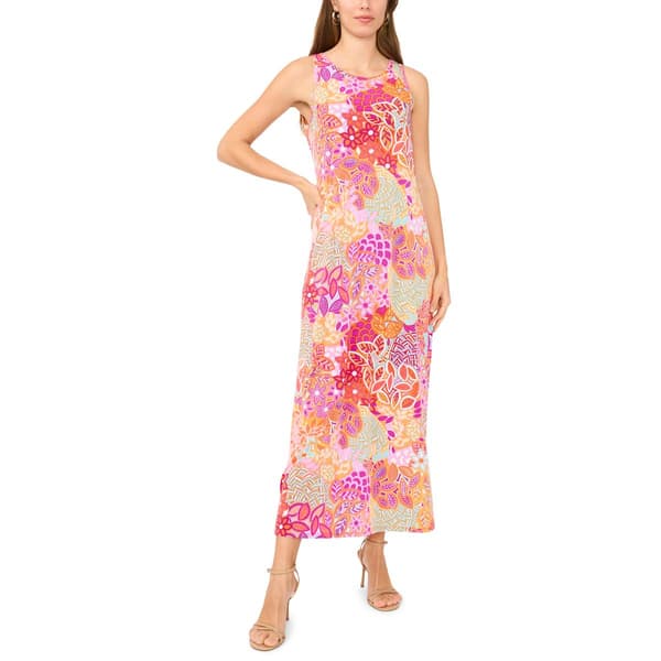 Womens MSK Sl Print Ity Keyhole Back Maxi - image 