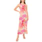 Womens MSK Sl Print Ity Keyhole Back Maxi - image 1