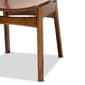 Baxton Studio Katya Modern Walnut Brown Wood 5pc. Dining Set - image 6