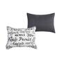 Spirit Linen Home&#8482; 8pc Bed-in-a-Bag French Words Comforter Set - image 3
