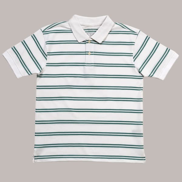 Boys (4-7) Architect(R) Jean Co. Stripe Pique Polo - image 
