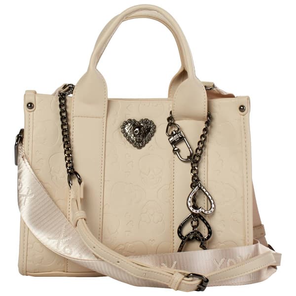 Betsey Johnson Embossed Satchel - image 